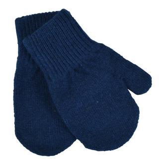 Mikk-Line -  Strik Luffer - Dark Marine - 2-4 år