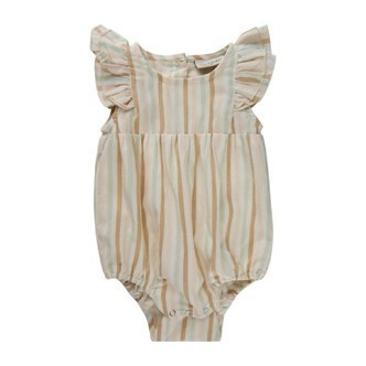 Fixoni - Sommerdragt Romper Woven - Bellini - 62