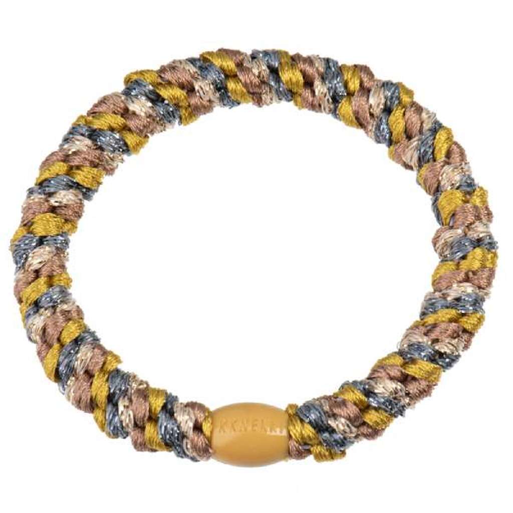 Bon Dep - Kknekki Elastik - Mix Green Gold Nougat - One size / Mix green gold-nougat