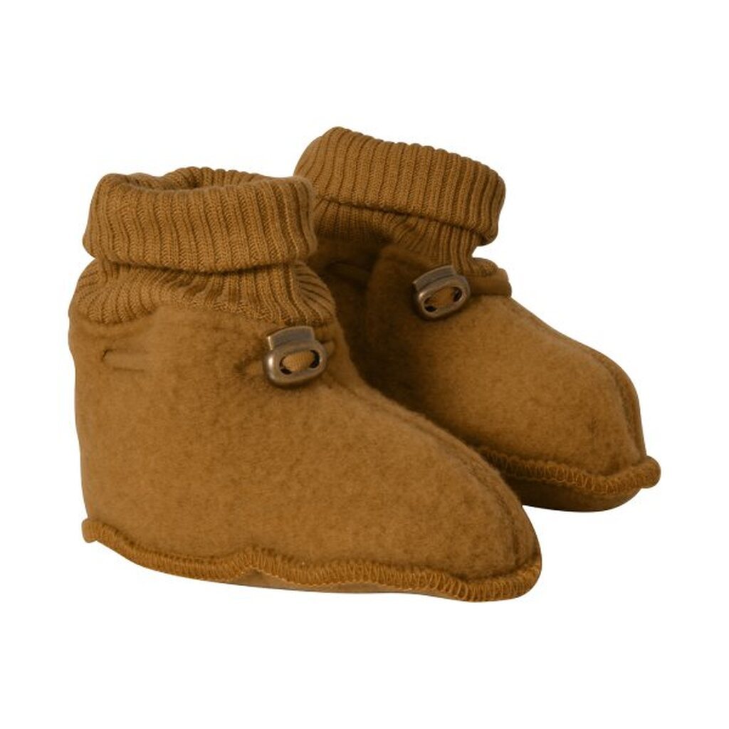 Mikk-Line - Baby Uld Fleece Futter - Golden Brown - 74/80