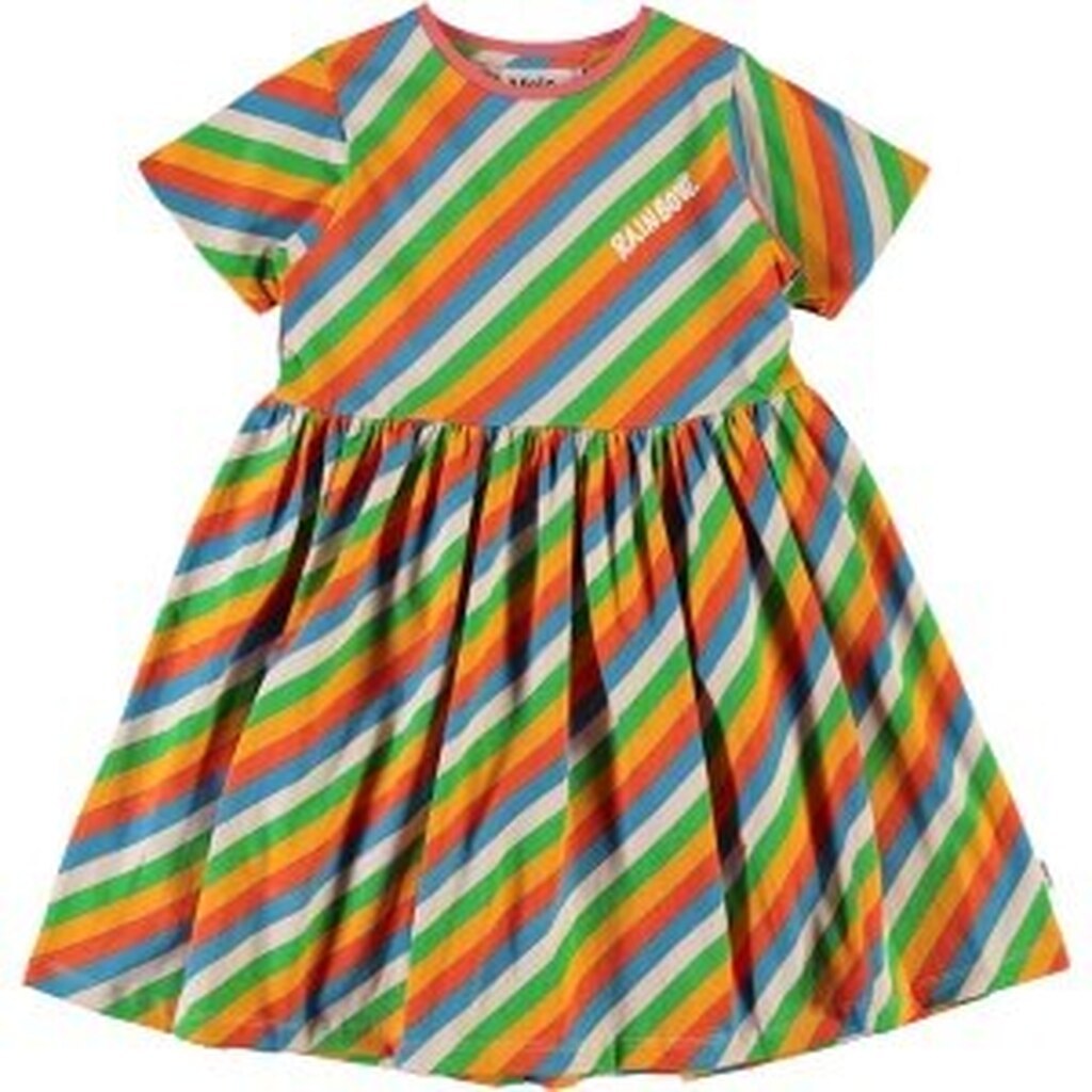 Molo - Chasity Kjole - Diagonal Rainbow - 122/128