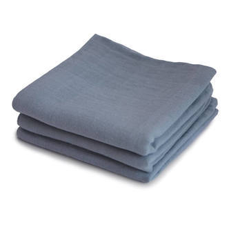 Mushie - Muslin Cloth Stofbleer 3-pak - Tradewinds