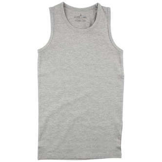 Nordic Label - Tanktop Boys - Grey Melange - 122/128