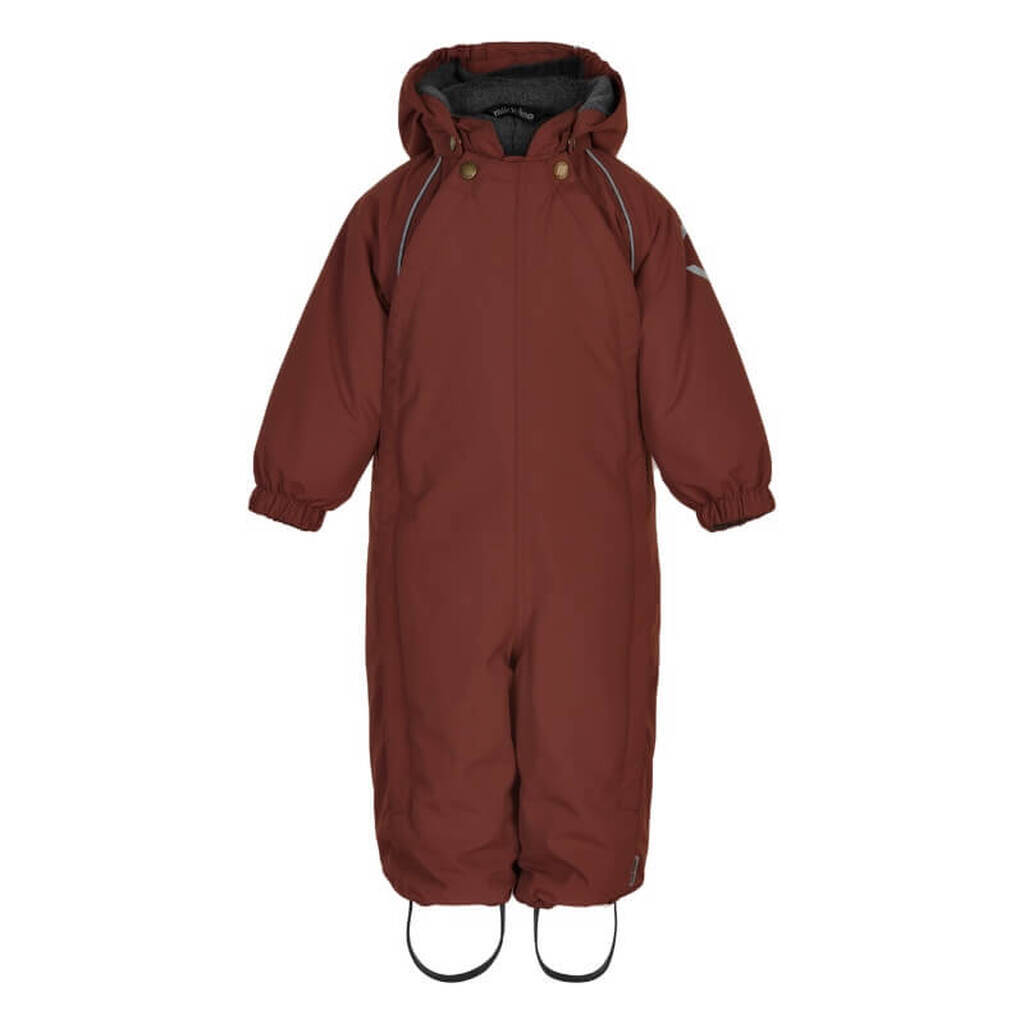 Mikk-Line - Nylon Baby Suit Solid Flyverdragt - Mink - 80