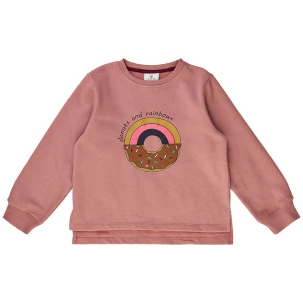 THE NEW - TNVenice Sweatshirt - Ash Rose - 9/10 år