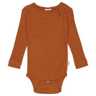 Petit Piao -  Body L/S Modal - Curry - 68