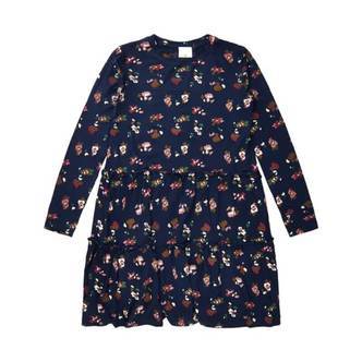 THE NEW - TNVivienne L/S Dress - Navy Blazer - 122/128 cm - 7/8 år
