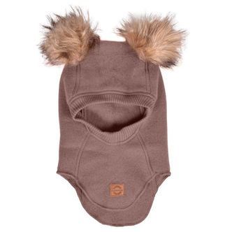 Mikk-Line - Uld Fleece Elefanthue - Marron - 62/68