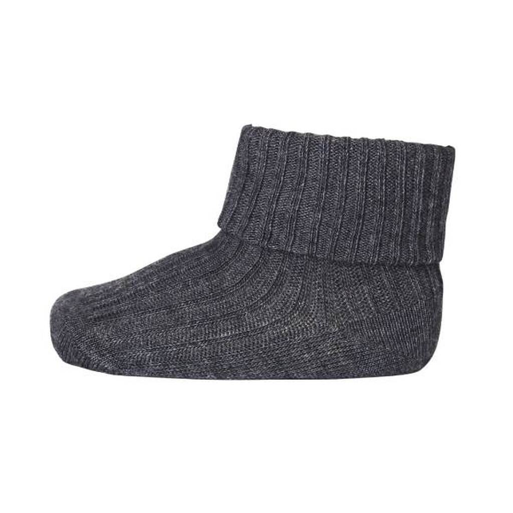 MP Denmark - MP Strømper Anklesock - Dark Grey - 17-18