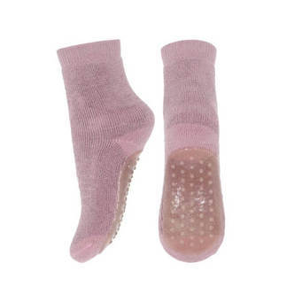MP Denmark - Anti-Slip Ankle Uldstrømper - Rose Grey - 22-24