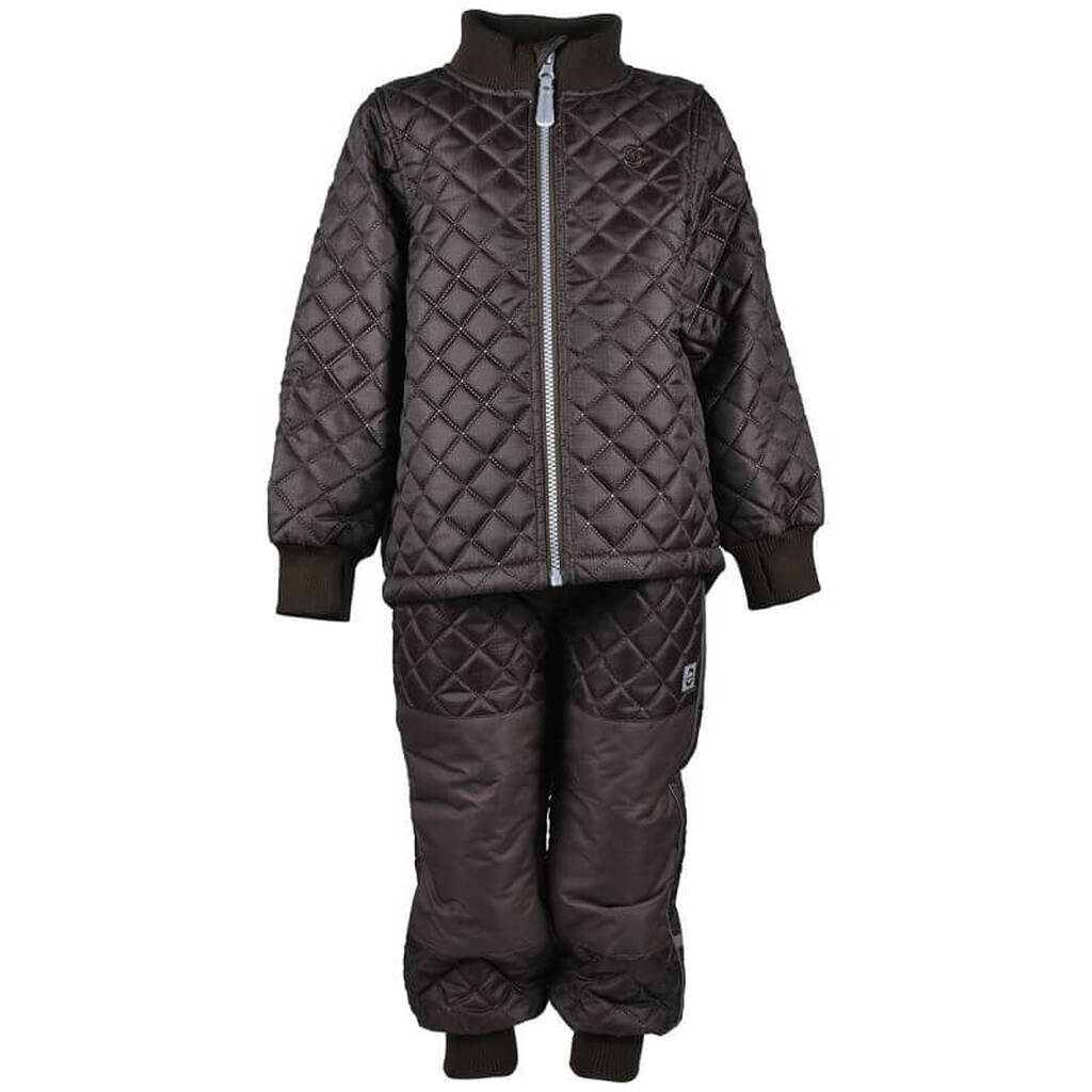 Mikk-Line -  Basic Termotøj - Chocolate Brown - 128