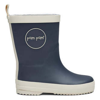Pom Pom -  Gummistøvler - Navy - 24