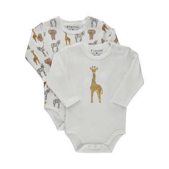 Fixoni -  Body LS 2-pak - Off White - 80
