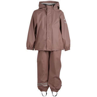 Mikk-Line -  Basic PU Regntøj - Burlwood - 86