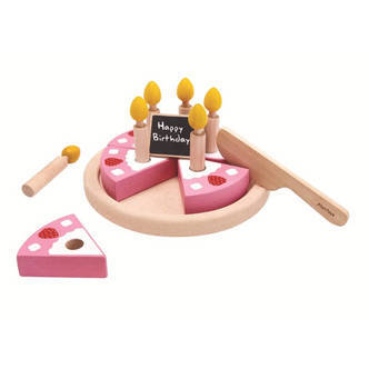 PlanToys - Fødselsdagskage - Træ