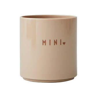 Design Letters -  Mini Favourite cup tritan - Beige - One size