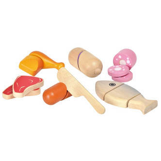 PlanToys - Kødsæt - Træ