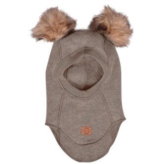 Mikk-Line - Uld Fleece Elefanthue - Melange Denver - 50/56