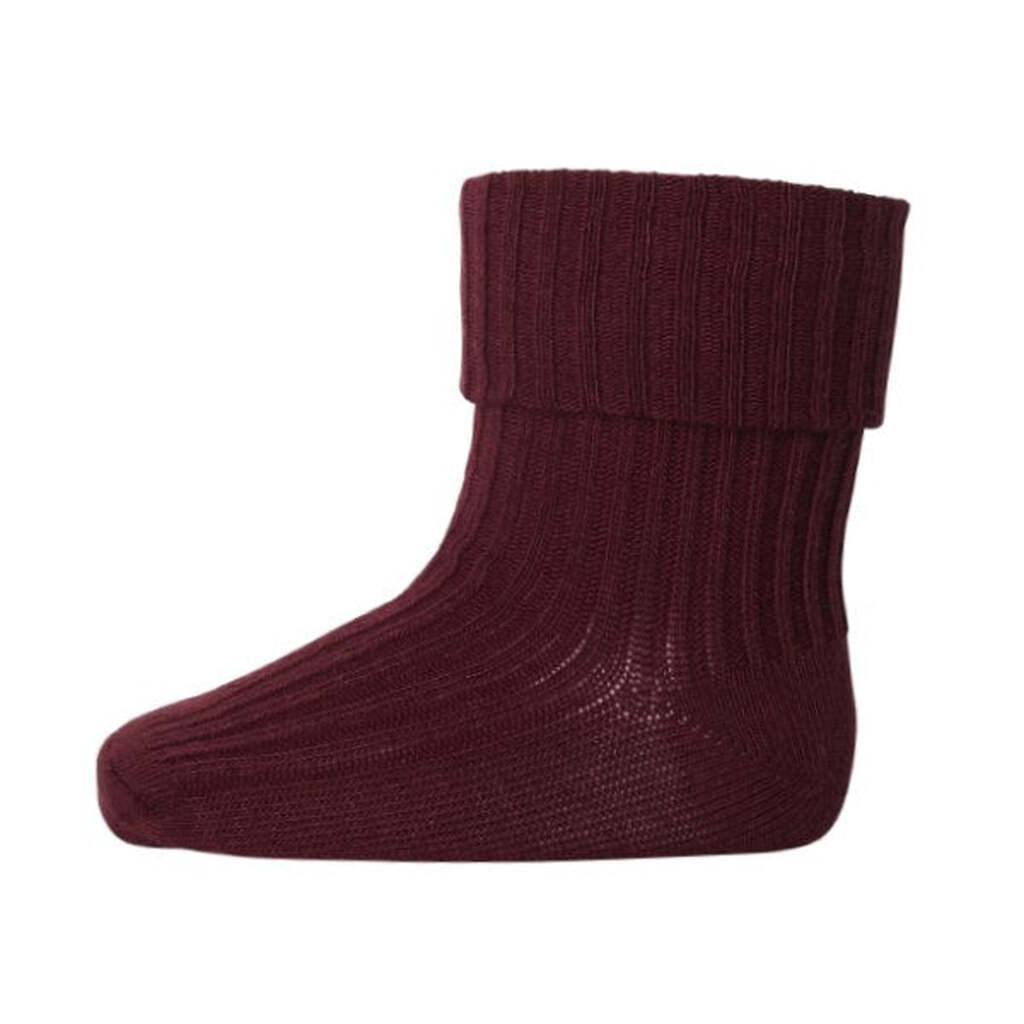 MP Denmark -  Ankelstrømper - Burgundy - 17-18