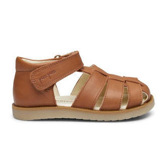 Pom Pom -  RubSole Closed Sandal - Camel - 32