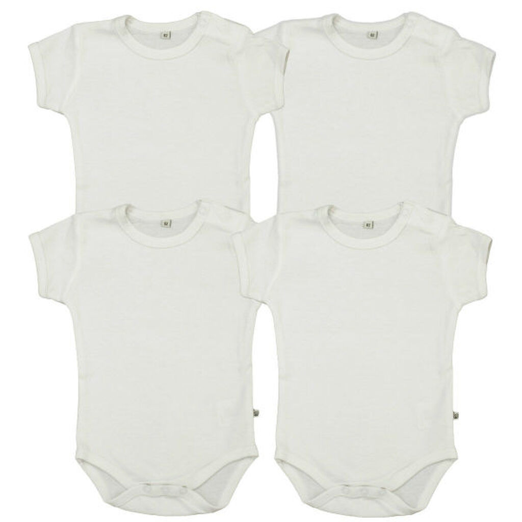 Pippi -  Body 4-pak - White - 74