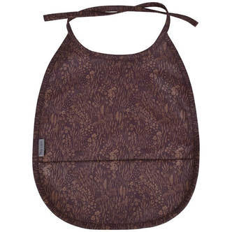 Mikk-Line - Small PU Bib Hagesmæk - Fudge - One size