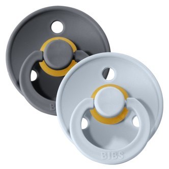 Bibs -  Sutter 2-pak str. 2 - Baby Blue/Iron