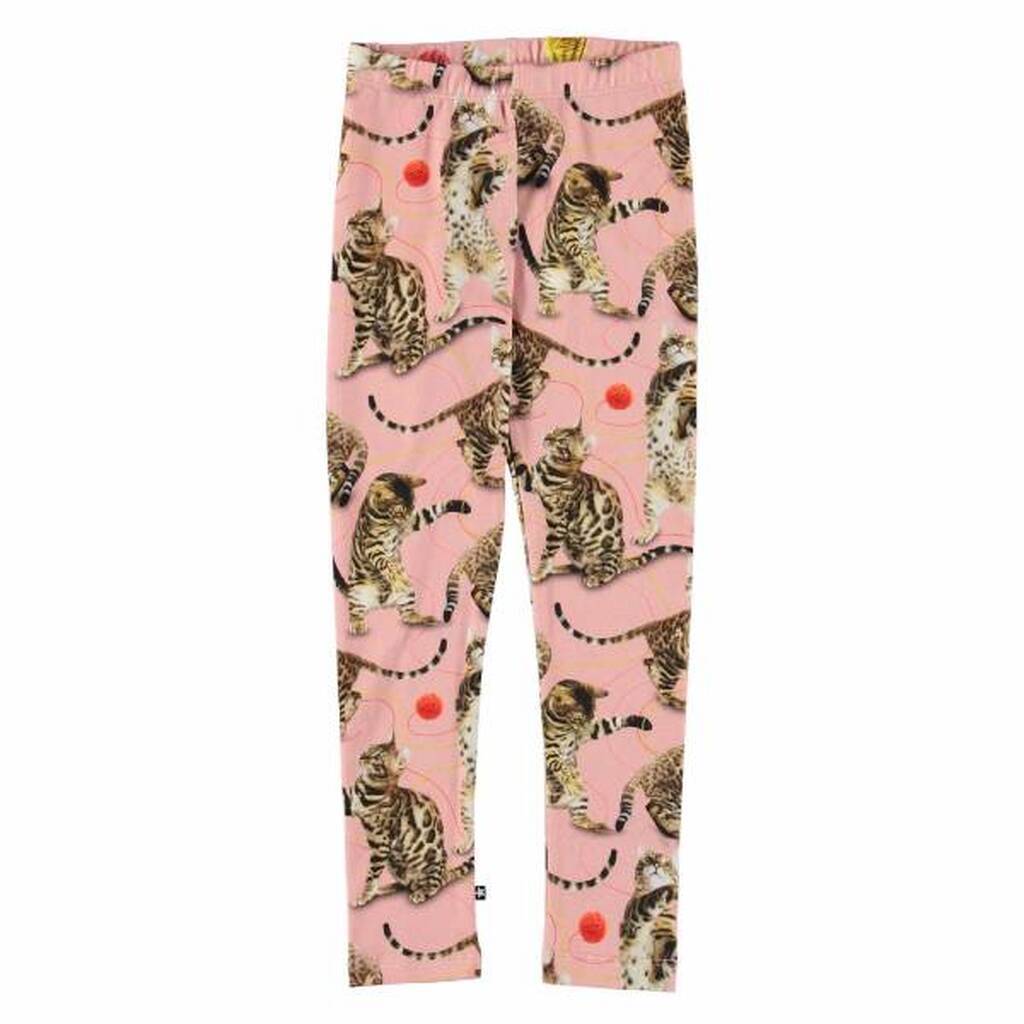 Molo - Niki Leggings - Wannabe Leopard - 98