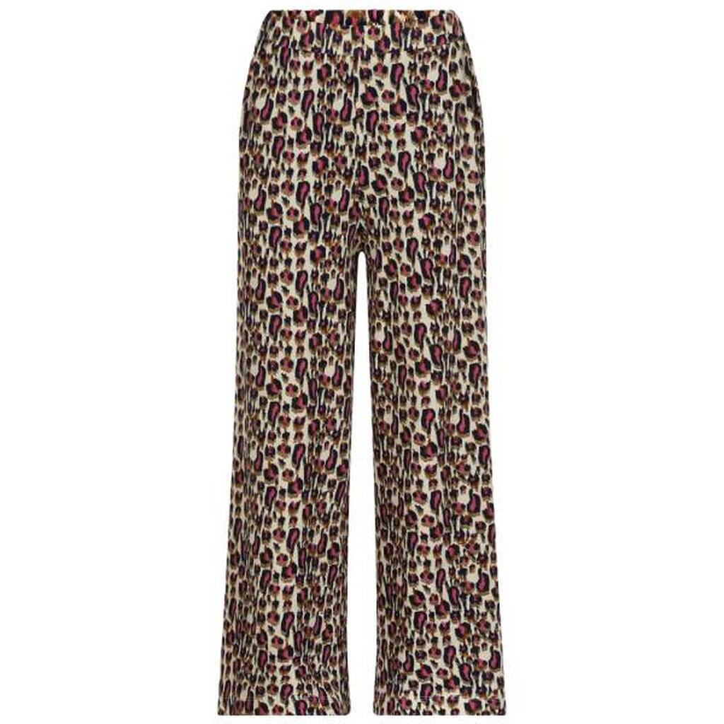 THE NEW - Trinity Wide Pants - Leopard - 9/10 år