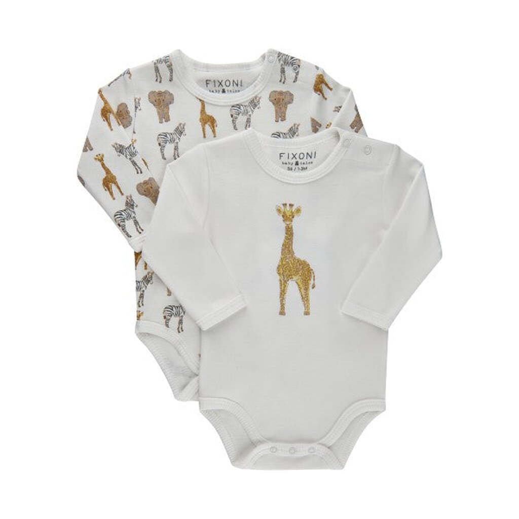 Fixoni -  Body LS 2-pak - Off White - 86