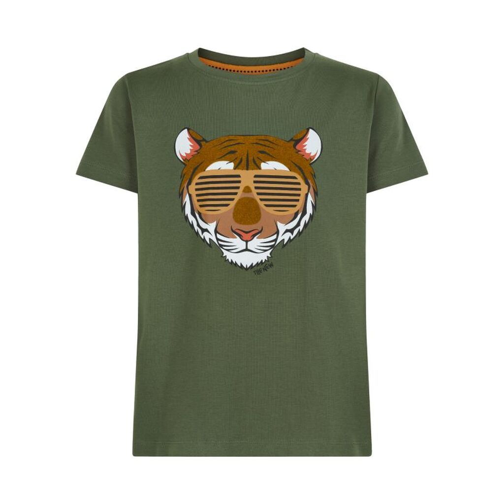 THE NEW - Uziel S/S TEE T-Shirt - Four Leaf Clover - 3/4 år