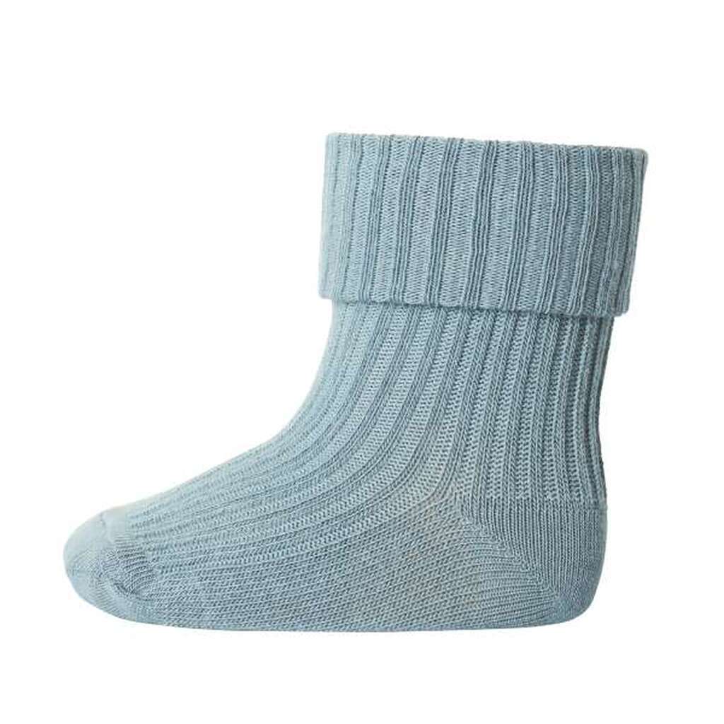 MP Denmark - MP Strømper Anklesock - Dusty Blue - 15-16