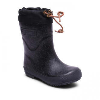Bisgaard - Termogummistøvler - Glitter-Black - 27