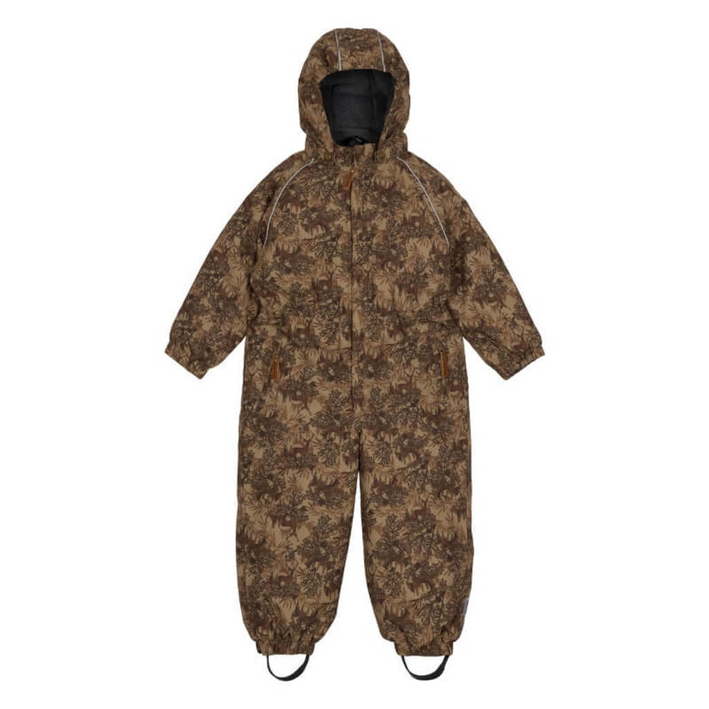 Mikk-Line - PU Polyester Recycled Junior Suit Flyverdragt - Kelp - 104