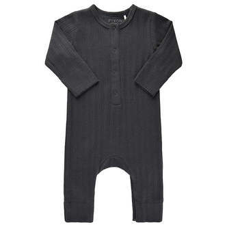 Fixoni -  Heldragt Romper LS - Marine Blue - 74