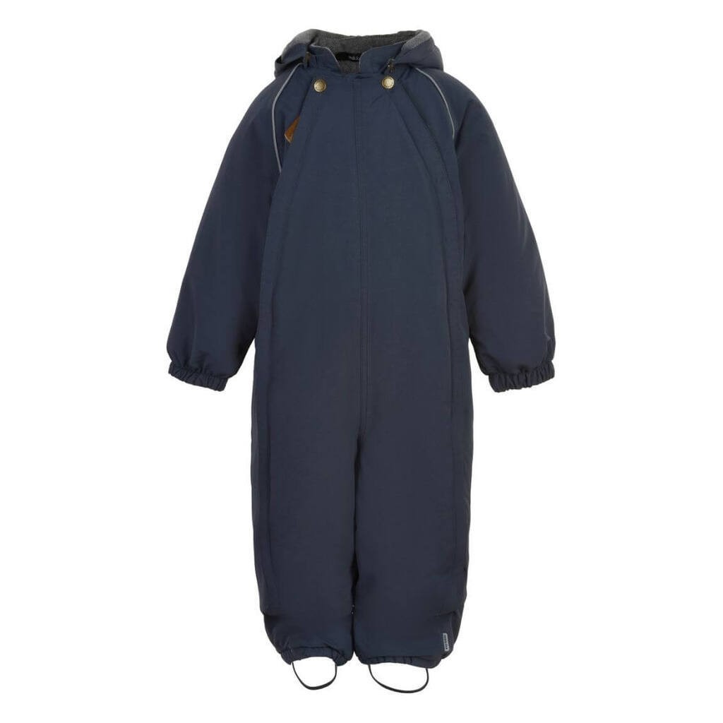 Mikk-Line - Nylon Baby Suit Solid Flyverdragt - Blue Nights - 92
