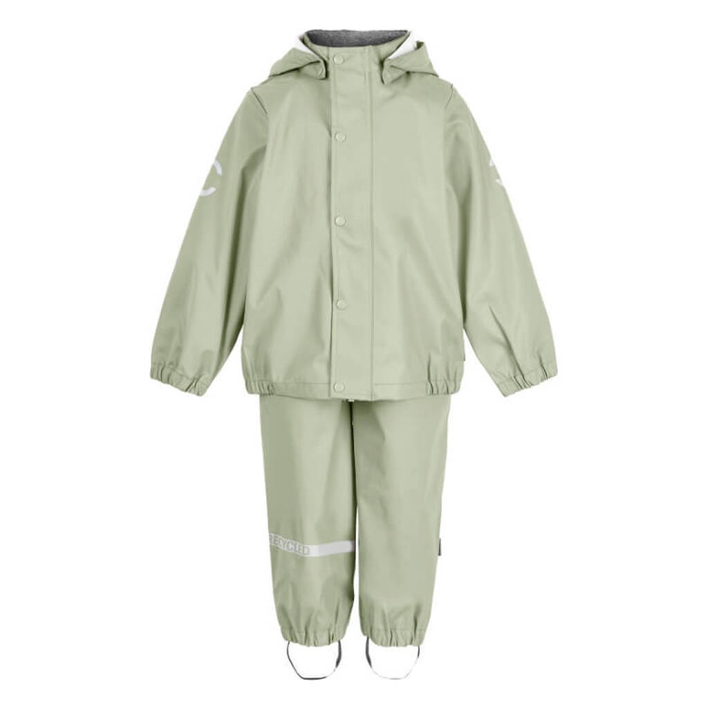Mikk-Line -  PU Regntøj w. Susp. - Desert Sage - 86