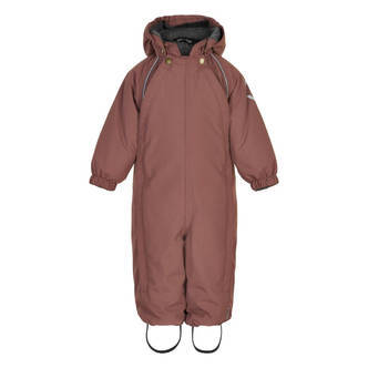 Mikk-Line - Nylon Baby Suit Solid Flyverdragt - Nutmeg - 80