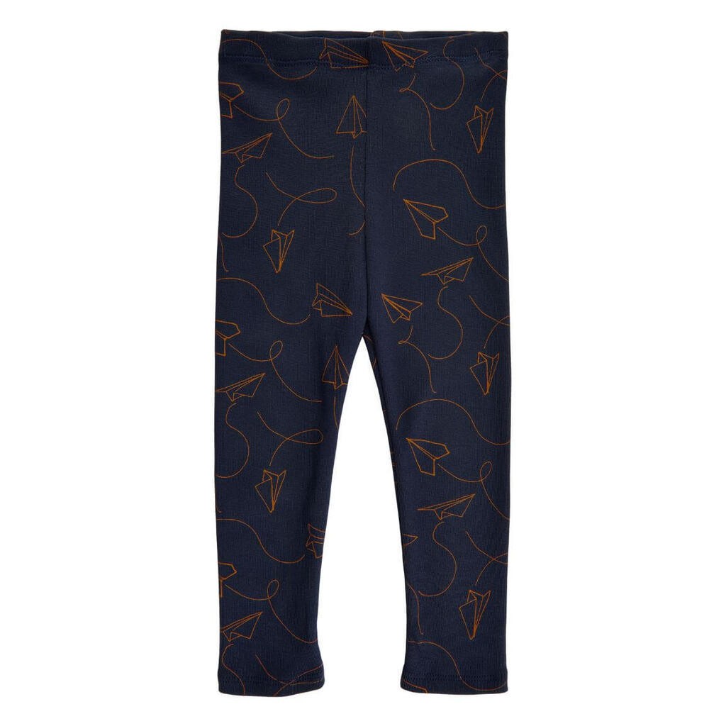 Soft Gallery -  Paula Paper Plane Leggings - Night Sky - 68/6 mdr. / Night Blue