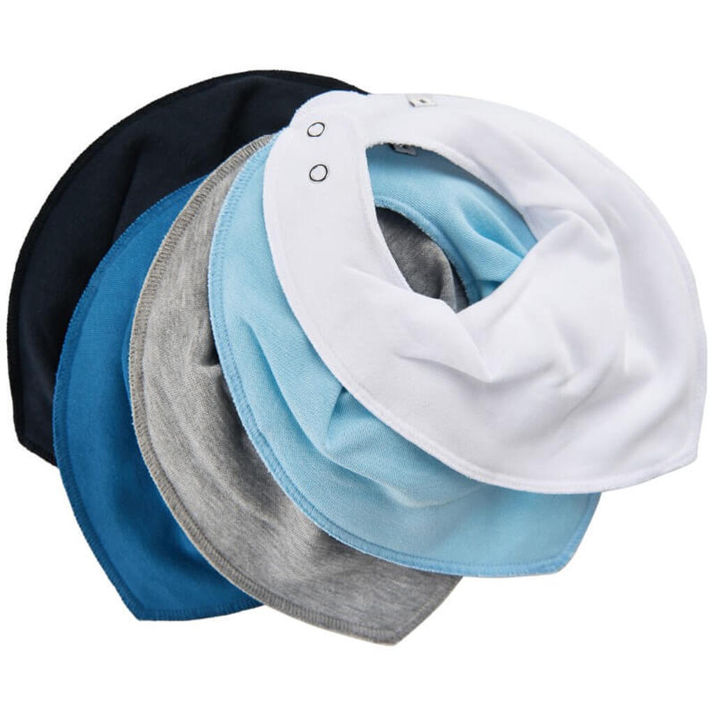 Pippi -  Spids Hagesmæk 5-pak - Light Dusty Blue