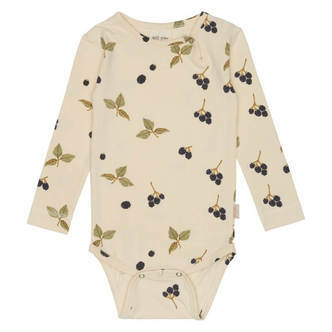 Petit Piao -  Body LS Printed - Blackberry - 80