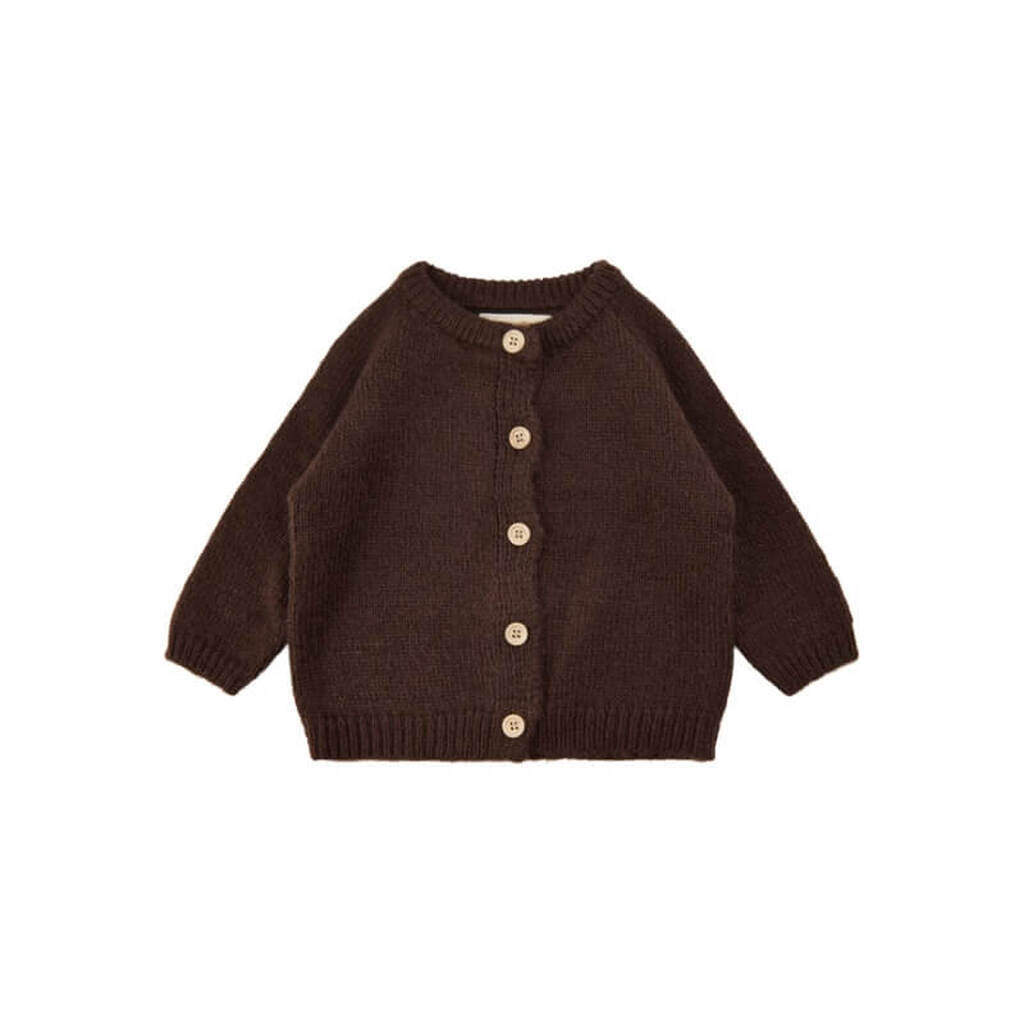 Soft Gallery -  Errol boy Cardigan - Cocoa Brown - 80/12 mdr.