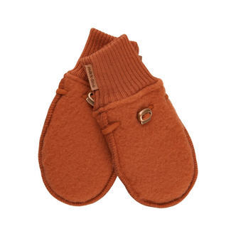 Mikk-Line - Wool Mittens - Ginger Bread - 86/92