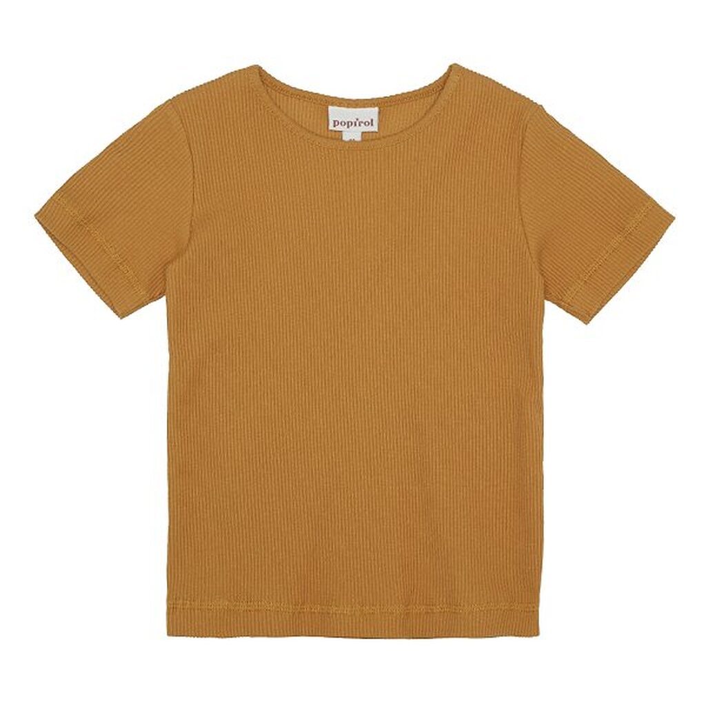 Popirol -  Robi T-Shirt - Mustard - 98/3 år