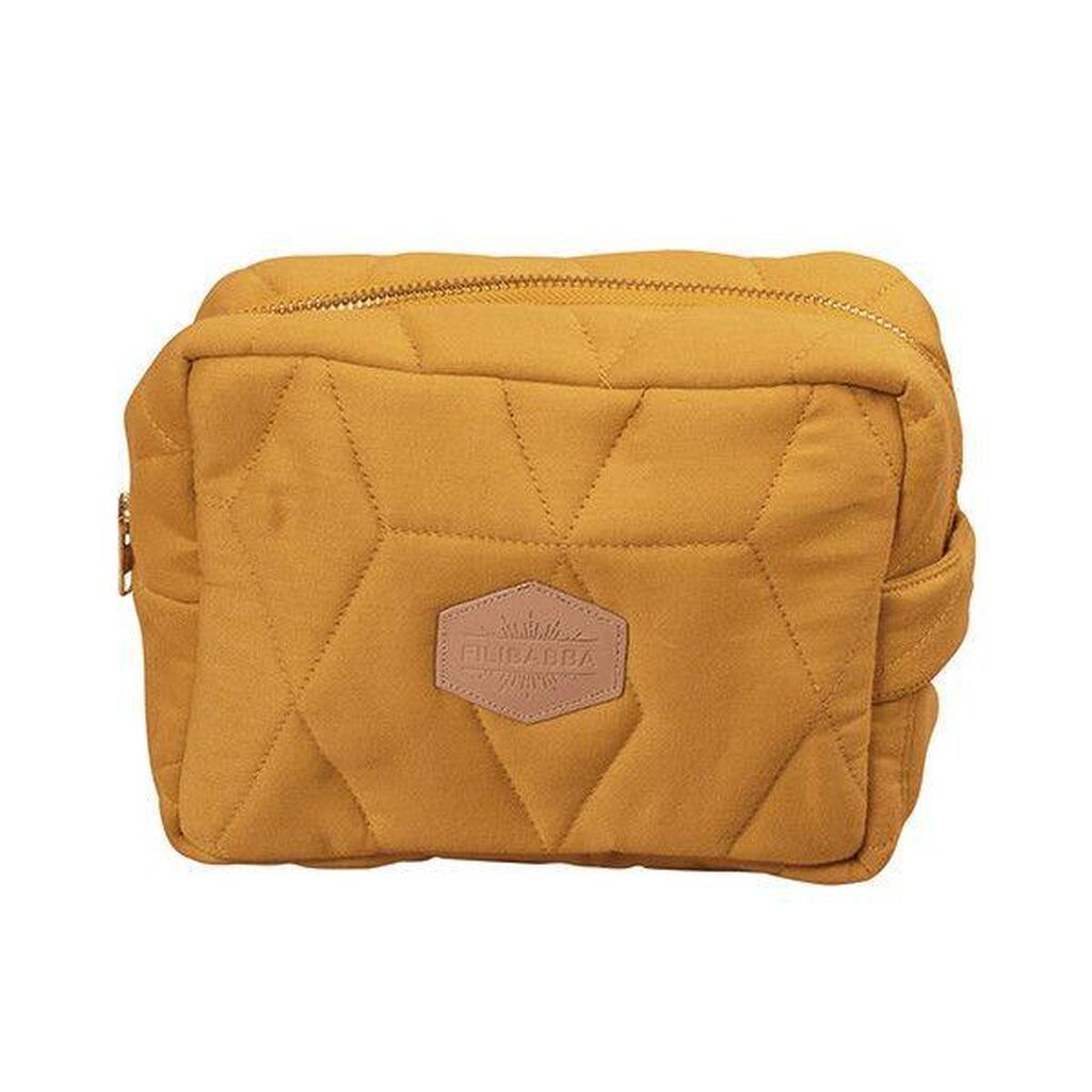 Filibabba -  Toilettaske Lille - Golden Mustard