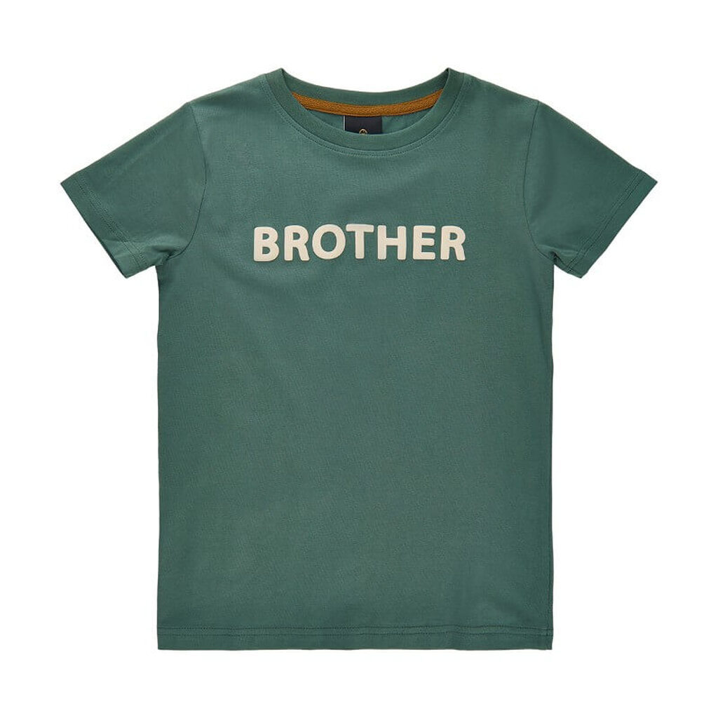 THE NEW - Vilmer SS TEE T-Shirt - Dark Forest - 5/6 år