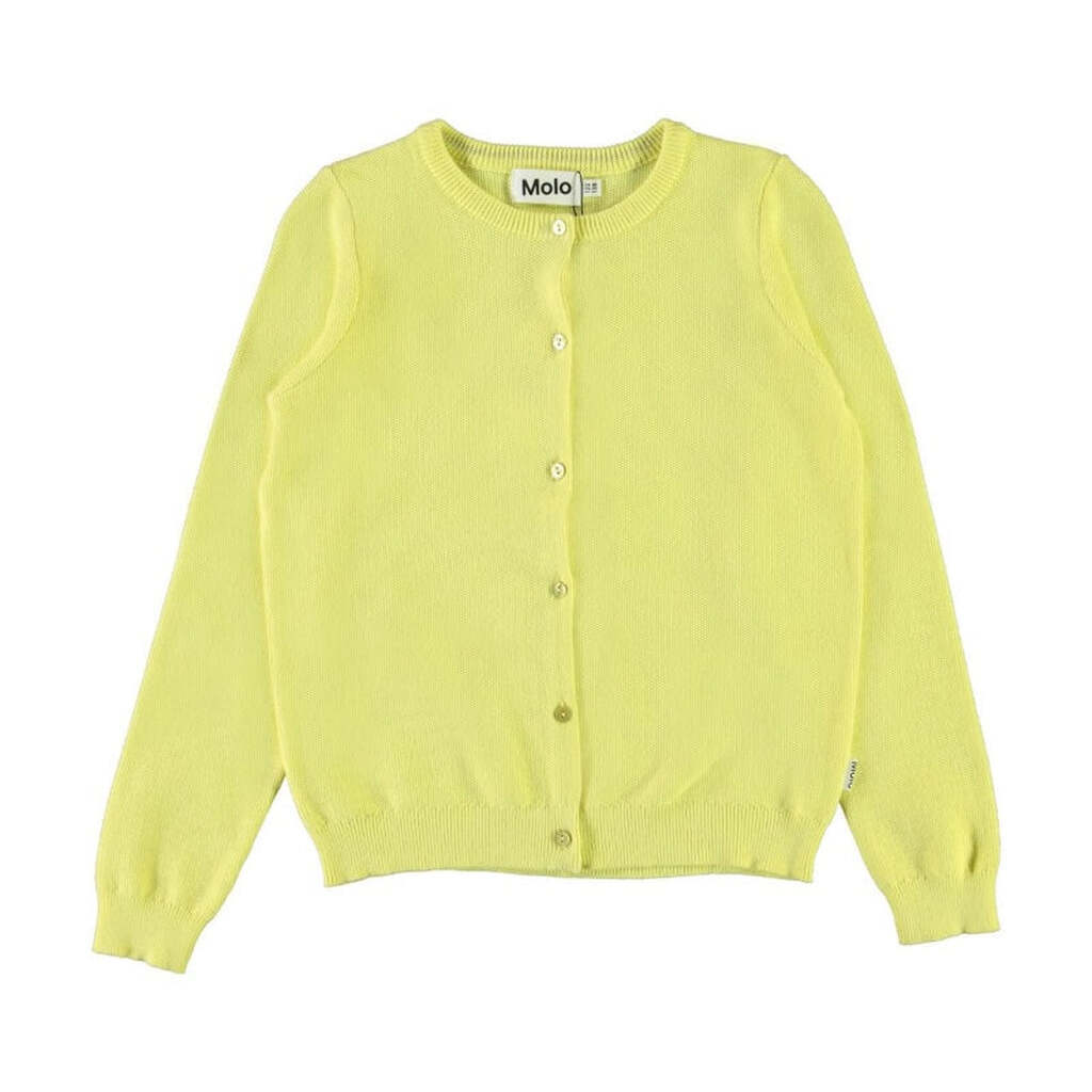 Molo - Georgina Cardigan - Pale Lemon - 110/116
