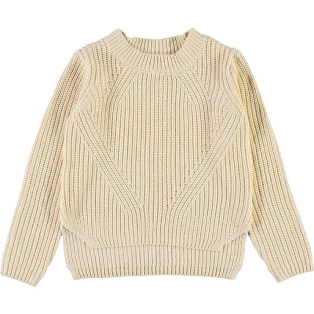 Molo - Gillis Strikbluse - Banana Crepe - 98/104