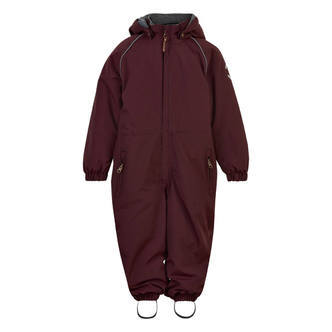 Mikk-Line - Nylon Junior Suit Solid Flyverdragt - Decadent Chocolate - 104