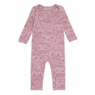 Soft Gallery - Ben Bodysuit AOP OWL - Mauve Shadows Lavender - 68/6 mdr.
